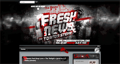 Desktop Screenshot of freshnewsbysteph.com