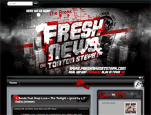 Tablet Screenshot of freshnewsbysteph.com